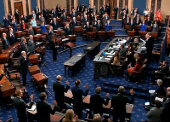 Senate Business Halts During Impeachment Trial