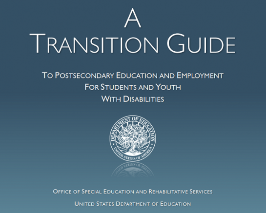 Cover of transition guide