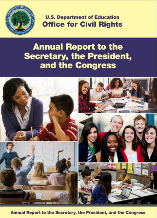 Photo of the cover of this year's report