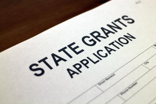 Image of state grants application