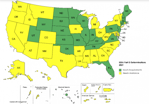 Department Of Education Releases 2021 IDEA State Determinations ...